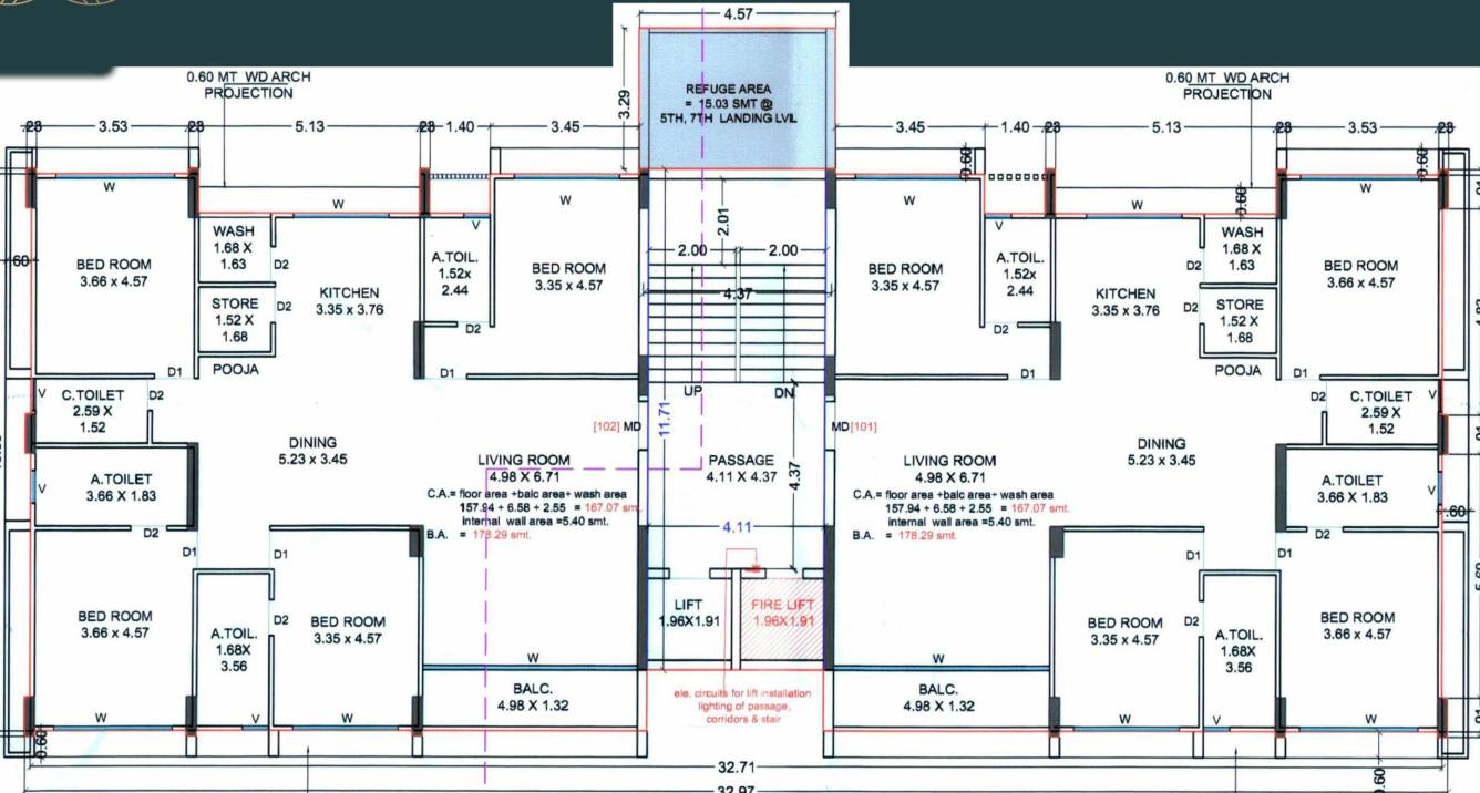  park Block A,B,C Cluster Plan From 1st To 12th Floor