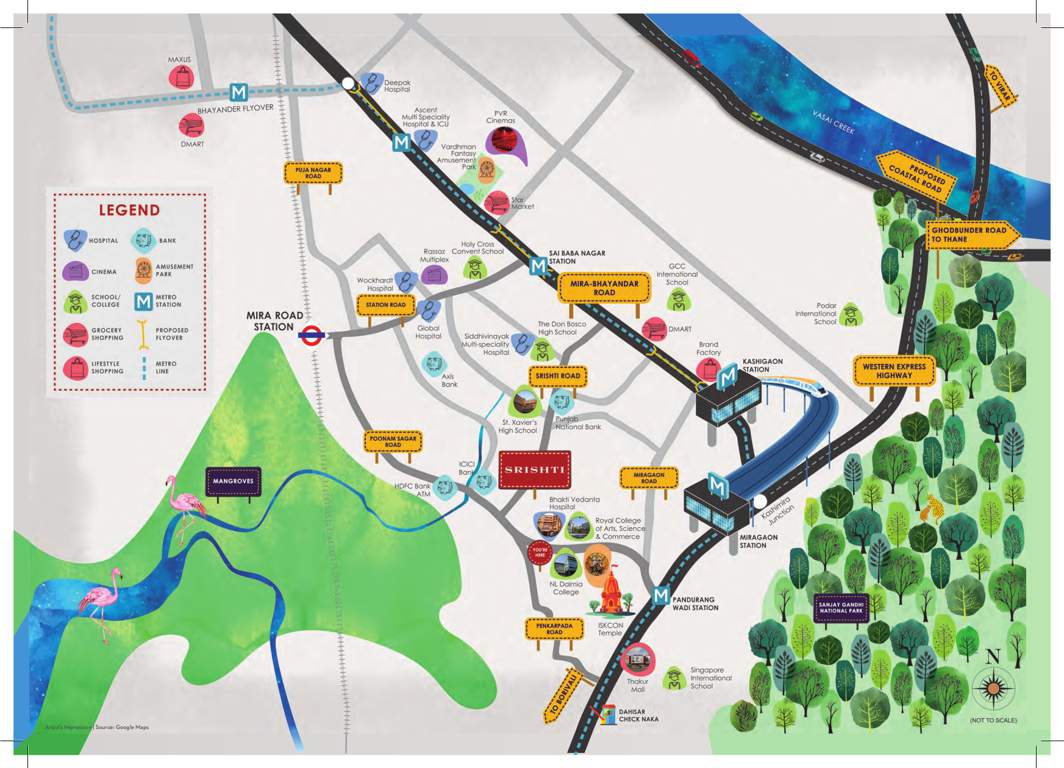  srishti Location Plan