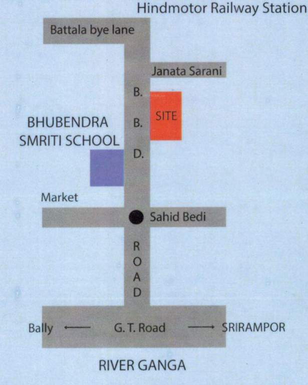  h m plaza Location Plan
