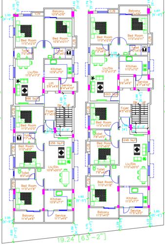  green-apple Green Apple Cluster Plan From 1st To 2nd Floor
