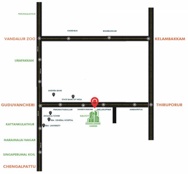  dhanalakshmi-garden Location Plan