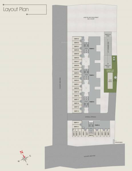  empyrean-courtyard-ii Layout Plan