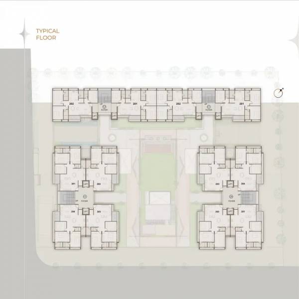  casarica Block A Cluster Plan