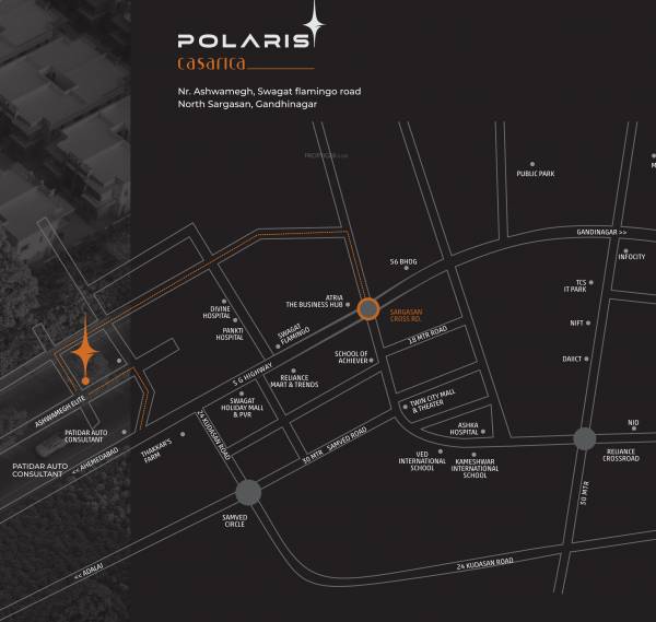  casarica Location Plan