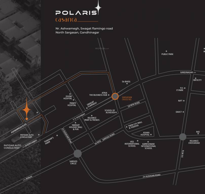  casarica Location Plan