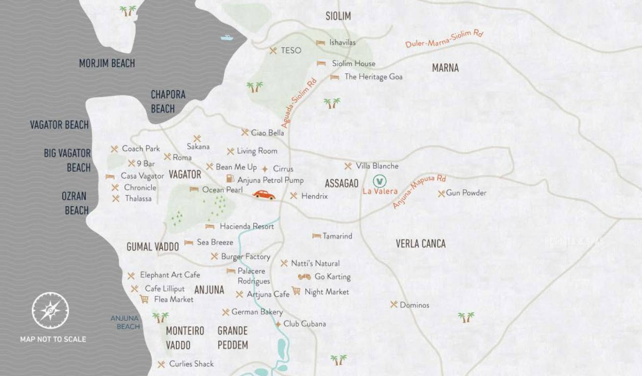  la zacara Location Plan