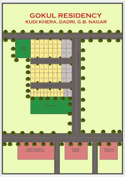 Layout Plan gokul-residenency Layout Plan