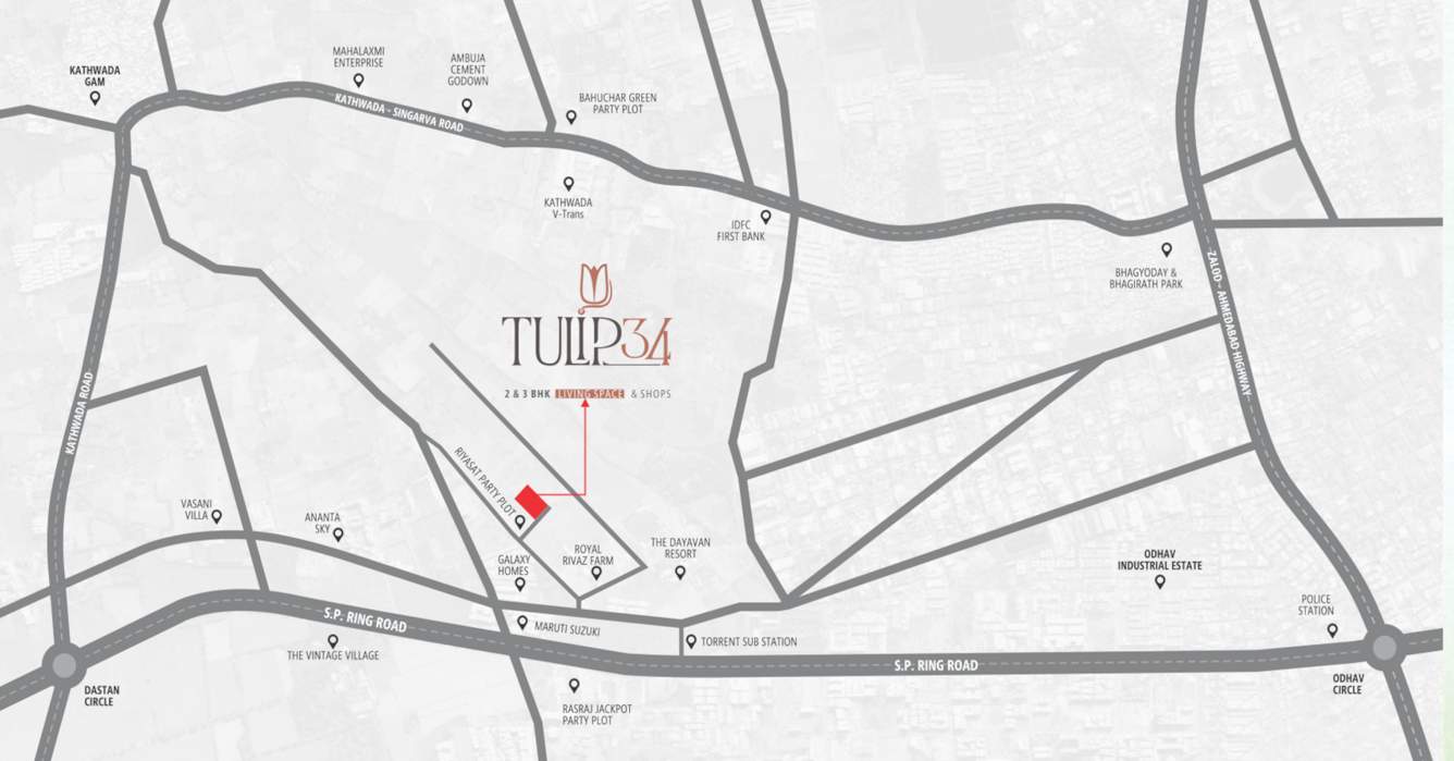  tulip 34 Location Plan