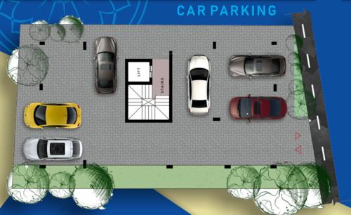  tulsi-apartment Car Parking