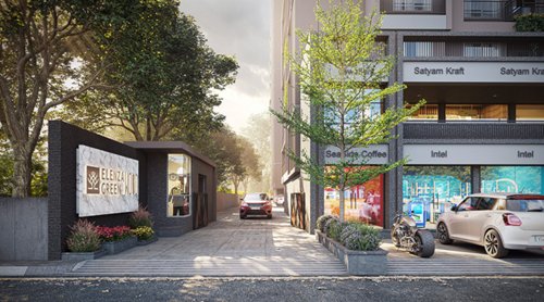  greenwood Entrance Gate Security Cabin