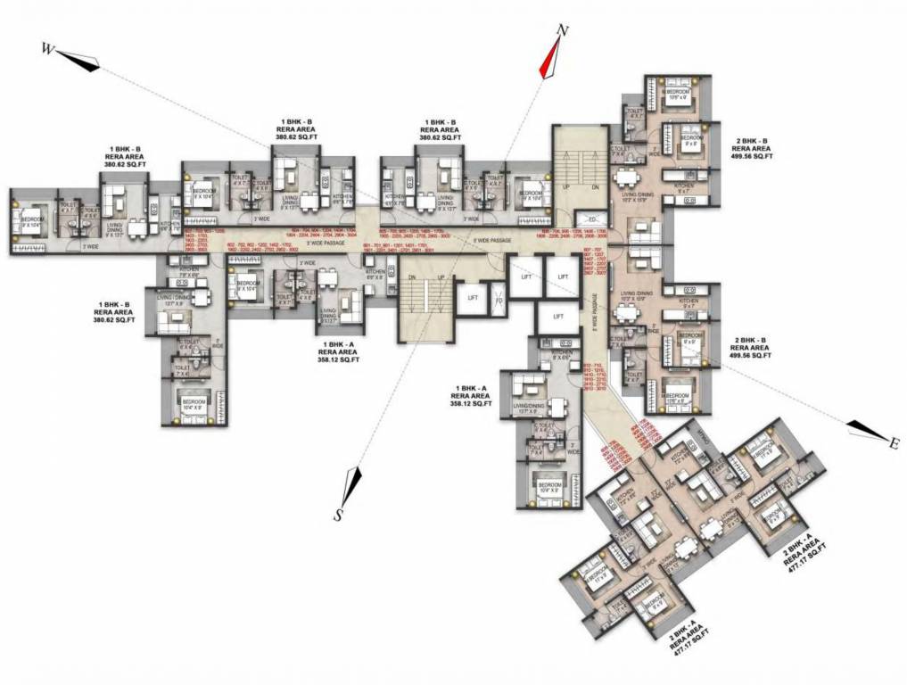  peninsula Shraddha Peninsula Cluster Plan