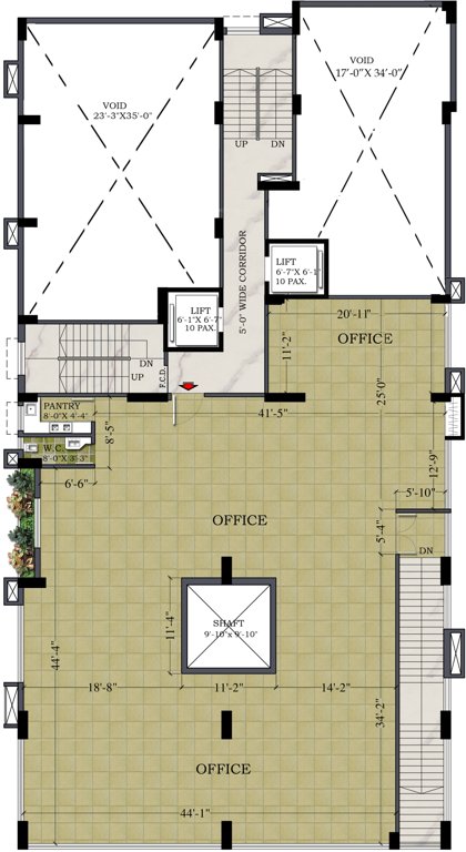  sumukh Sumukh Cluster Plan For 1st Floor