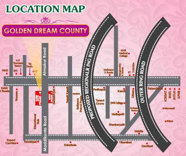  golden-dream-county Location Plan