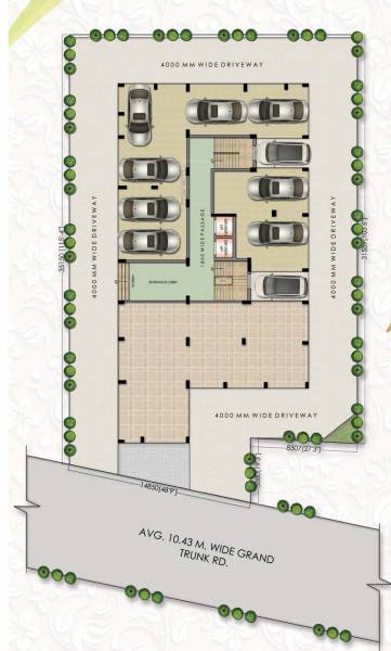  nidhivan Cluster Plan for ground Floor