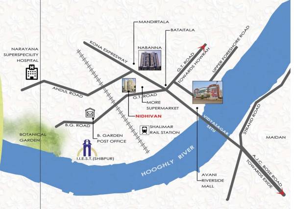  nidhivan Location Plan