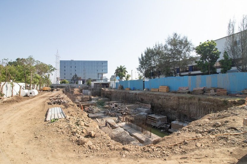 i trend city life Construction Status Aug 23