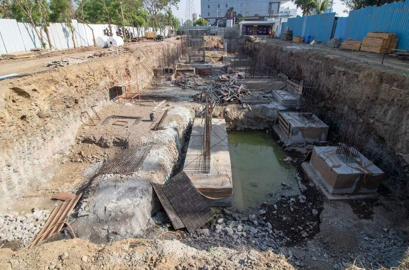 i trend city life Construction Status Aug 23