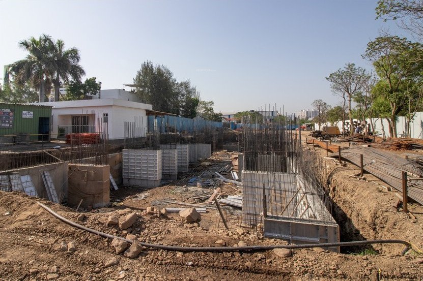 i trend city life Construction Status Aug 23