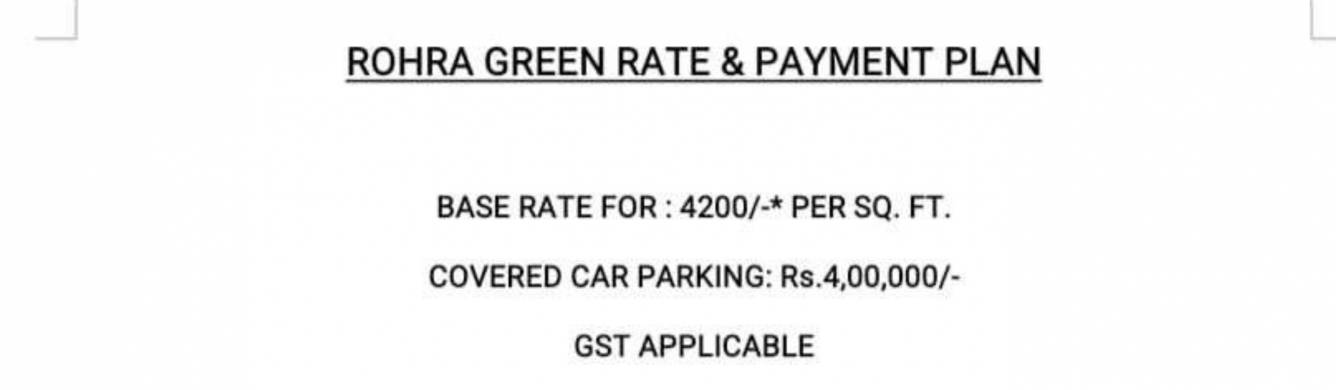 green Construction Linked Payment (CLP) Payment Plan