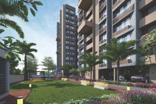  blue-sky Landscape Garden and Tree Planting