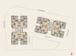  vivaan-ixora Block A And B Cluster Plan For Typical Floor