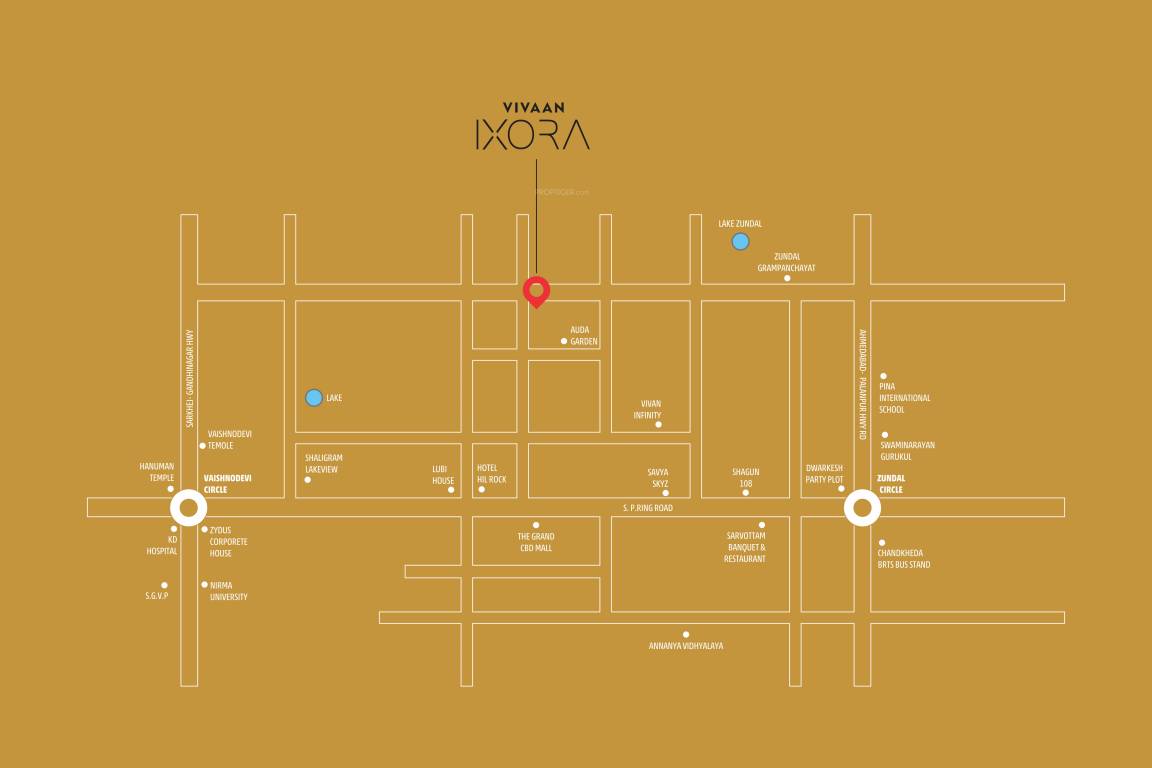  vivaan ixora Location Plan
