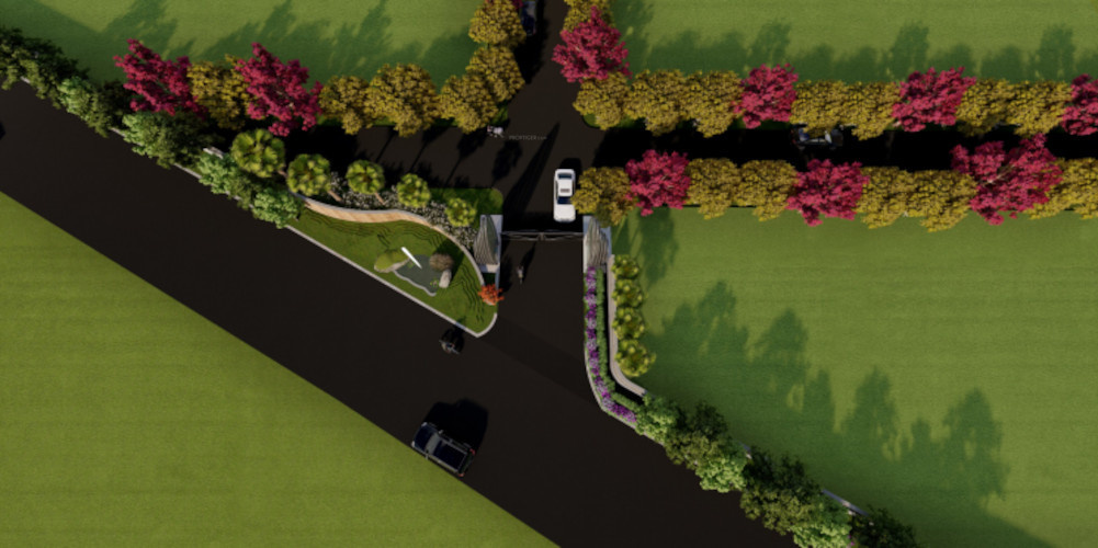  spring in the village Plot