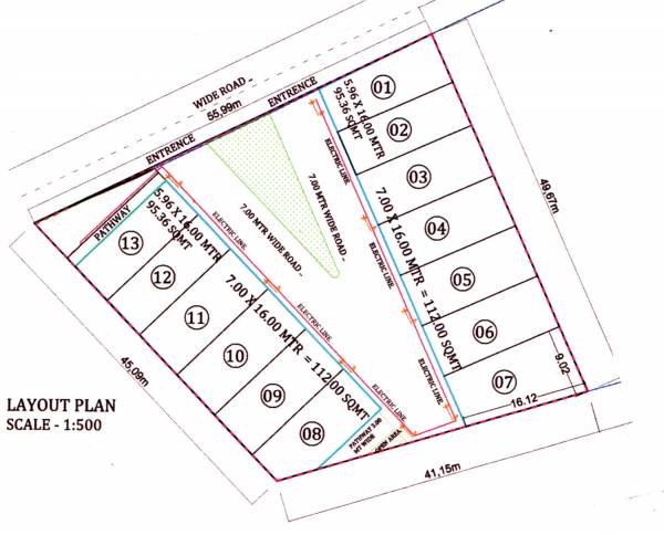  lotus-villa Layout Plan