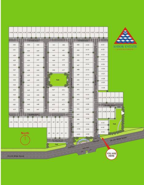 Layout Plan ashok-estate Layout Plan