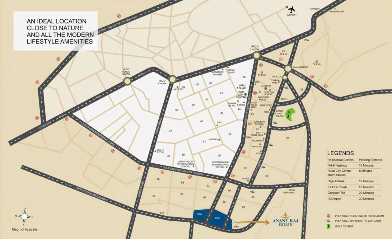 ashok estate Location Plan