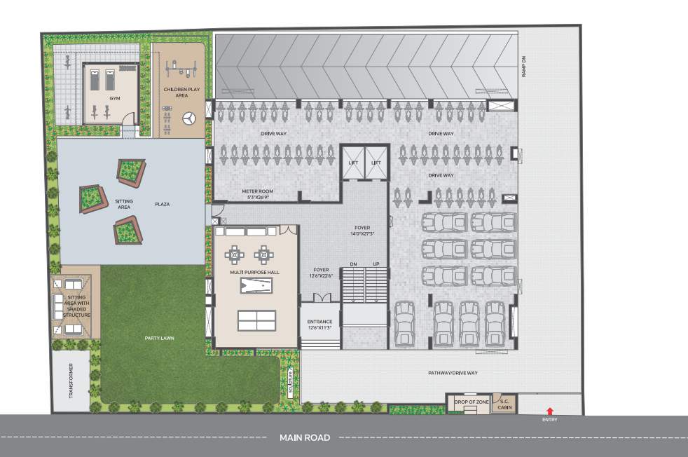  acacia 40 Acacia 40 Cluster Plan