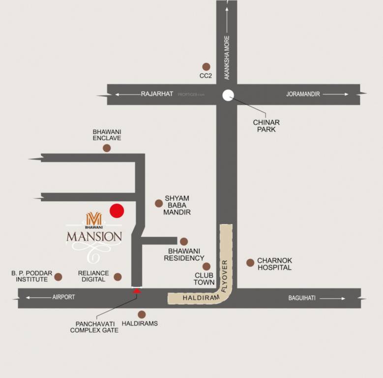  mansion Location Plan