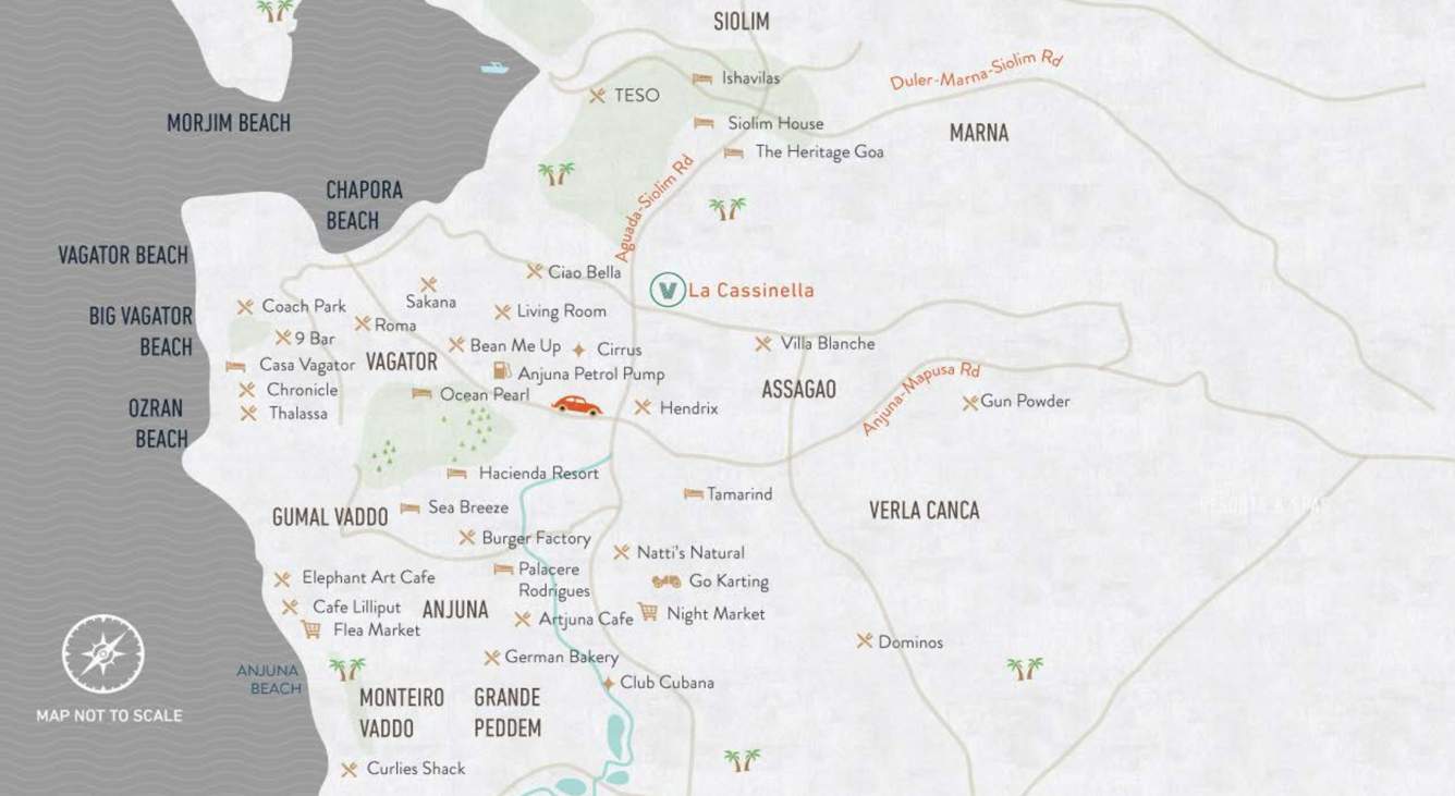  la cassinella Location Plan