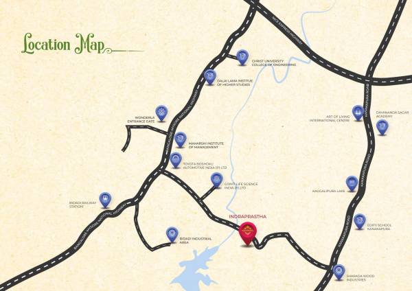  indraprastha Location Plan