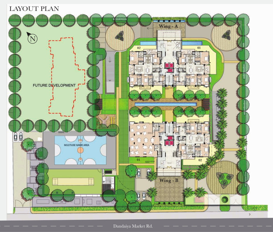  gallant west Layout Plan