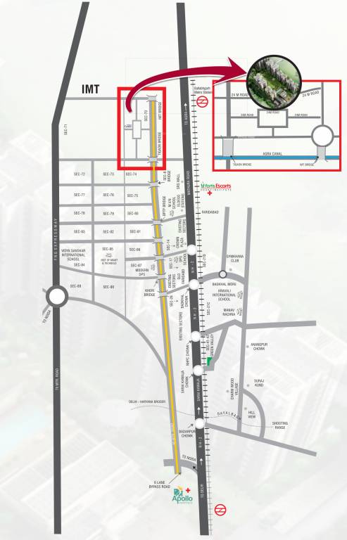 mulberry county phase iv tower e and f Location Plan