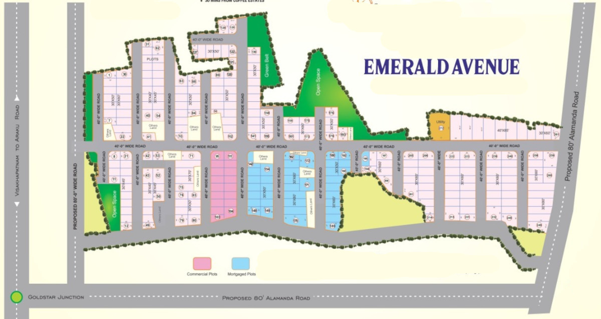  emerald avenue Layout Plan