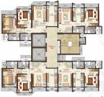  shristi-residency-phase-1 Shristi Residency Wing C Cluster Plan