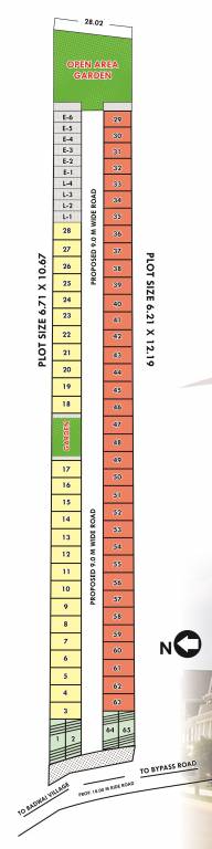  aaradhyam pearl Layout Plan