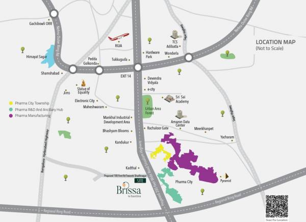  brissa-villas Location Plan