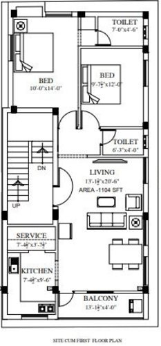  homes Nabin Homes Cluster Plan for 1st Floor