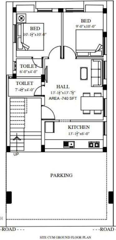  homes Nabin Homes Cluster Plan for ground Floor