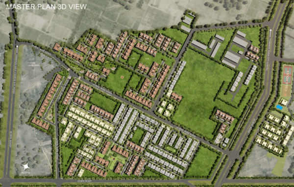 masterPlan of Anant Raj Plots