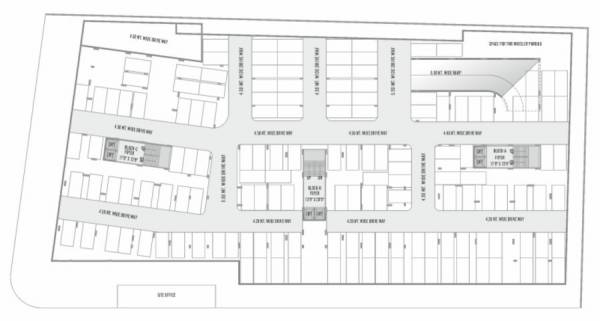  hights A, B, C  2nd Basement Cluster Plan
