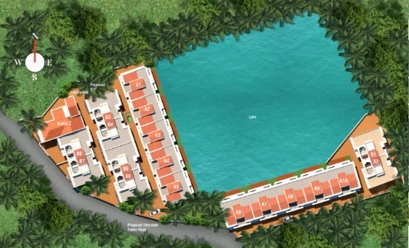  crescent-lake Layout Plan