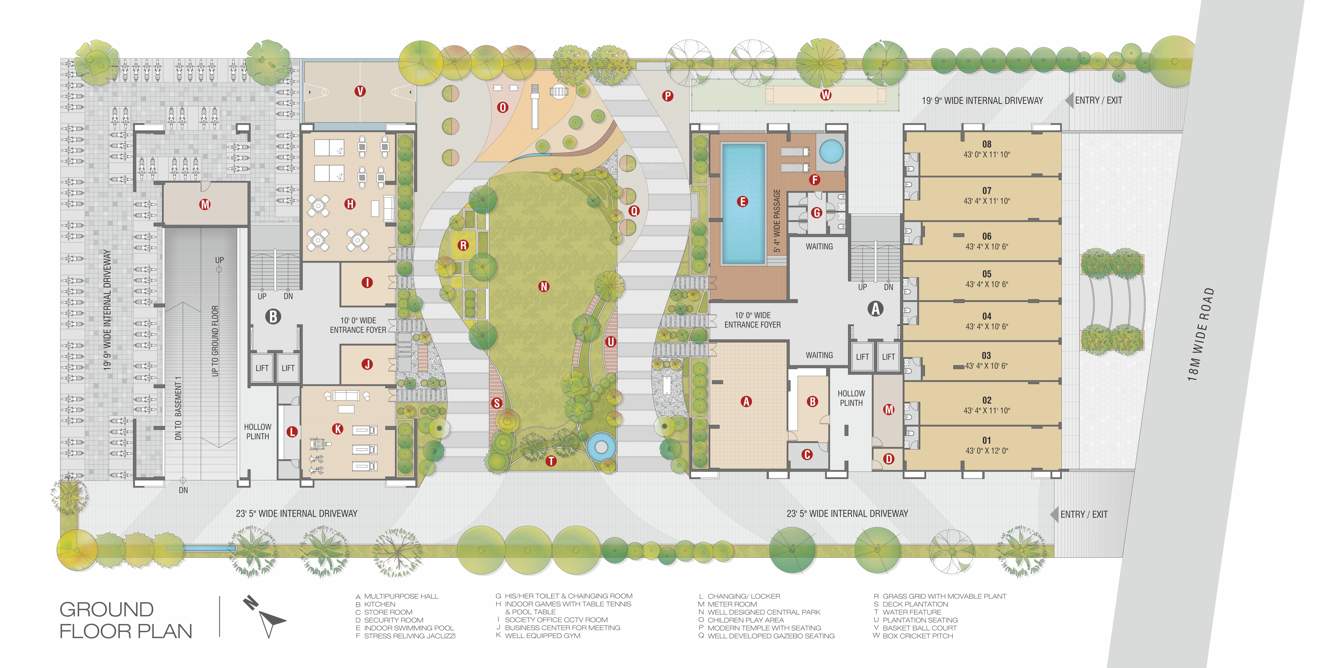  atmos by solaire Layout Plan