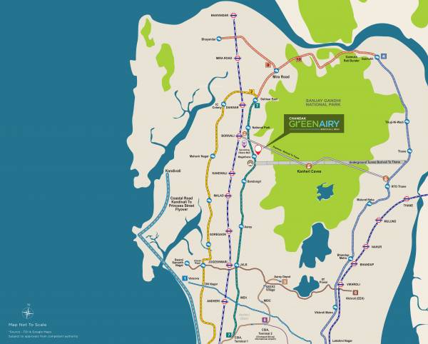  chandak-greenairy Location Plan