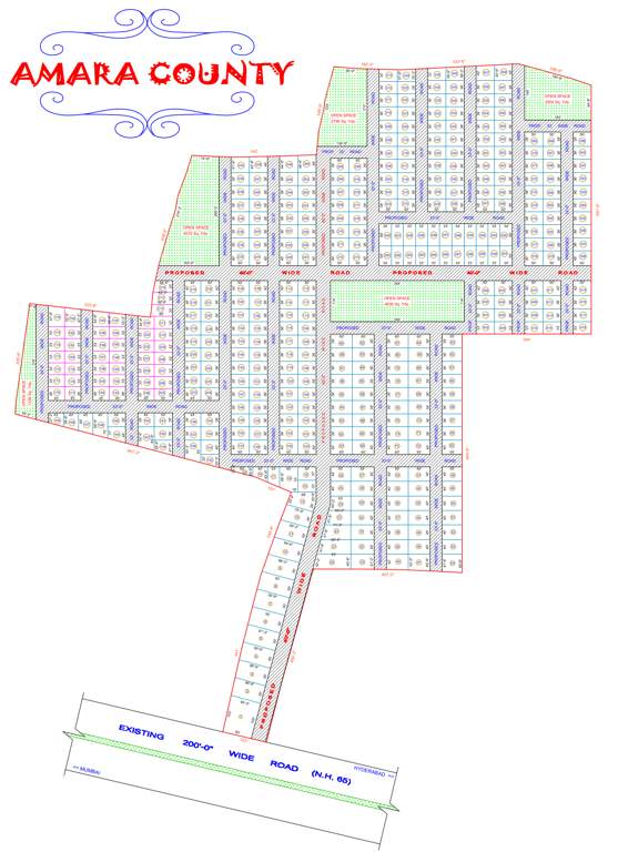  amara county Layout Plan
