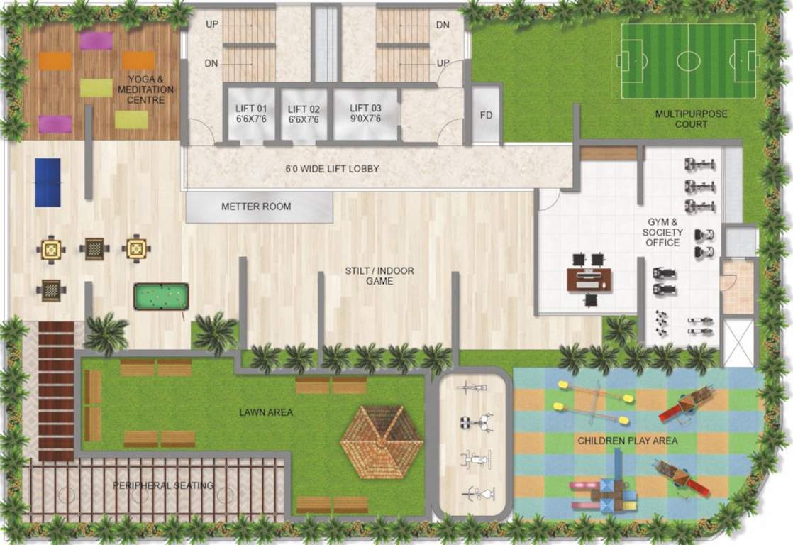  alliaance icon Alliaance Icon Cluster Plan For Fourth Floor