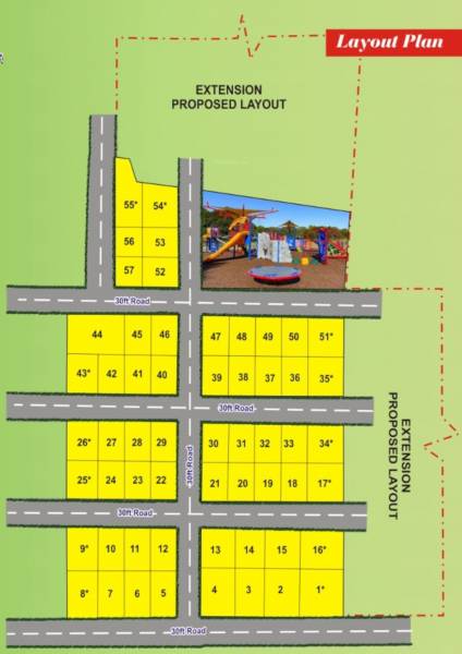 green-avenue Layout Plan